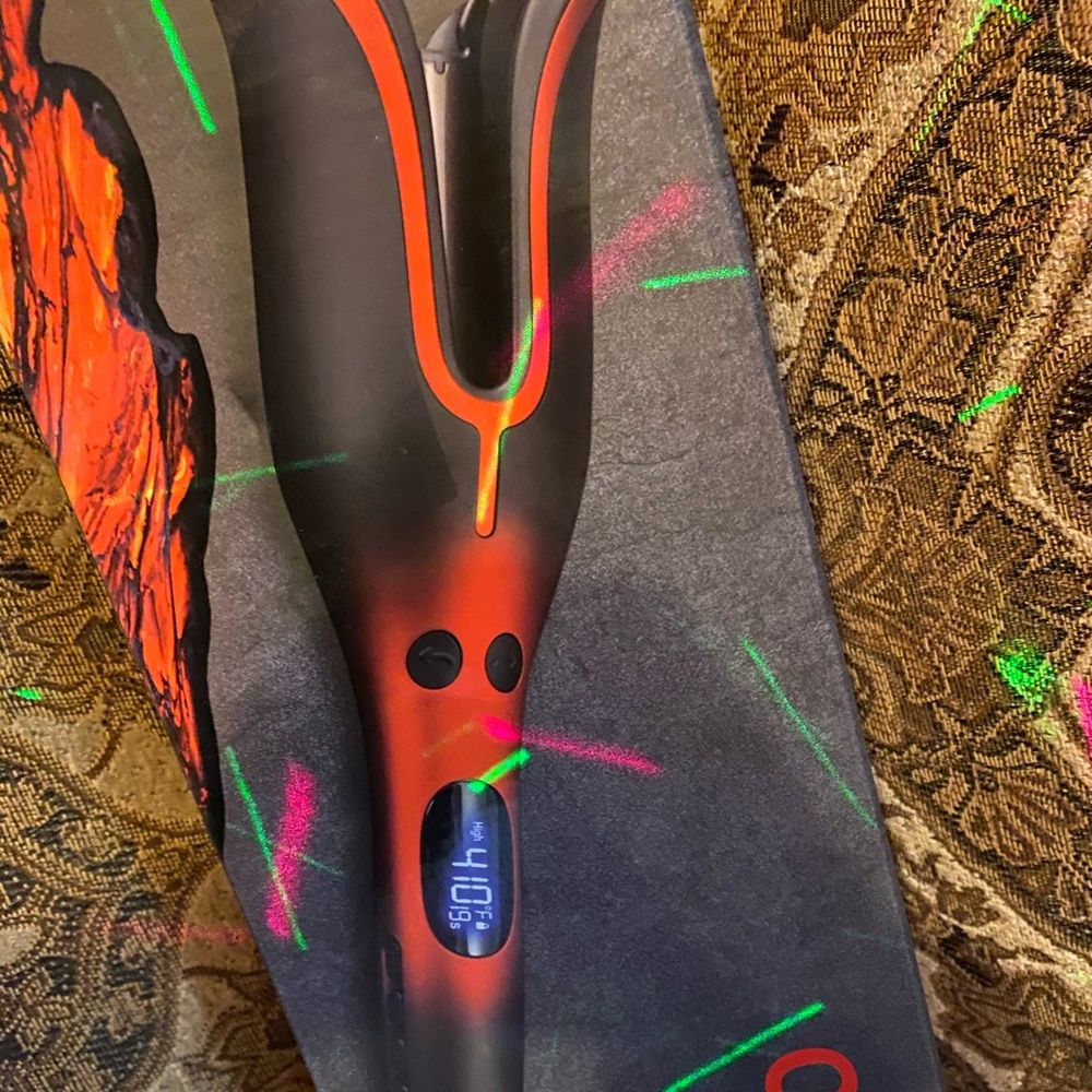 1'' Volcanic Lava Ceramic Pro Spin N Curl